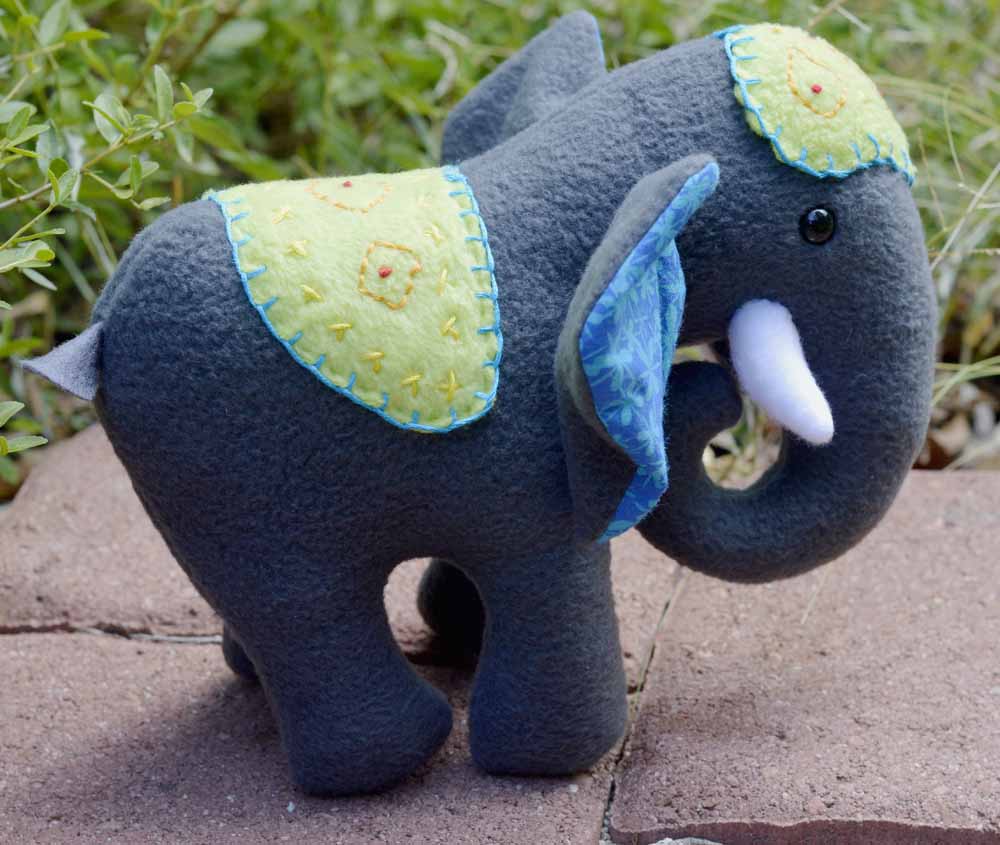 indian elephant plush