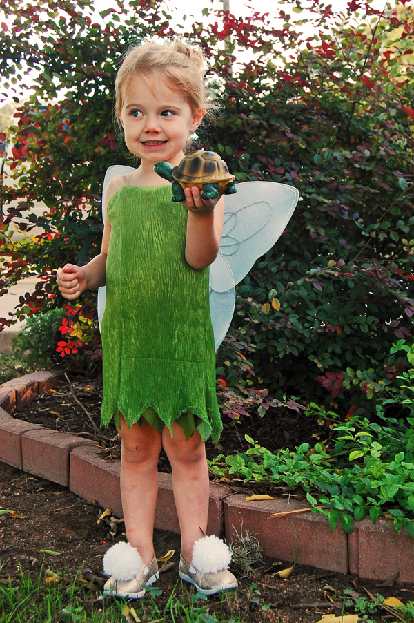 DIY Tinkerbell Costume from The Nesting Spot